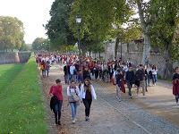 Passeggiata sulle mura Liceo 