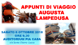 Appunti del viaggio Augusta Lampedusa